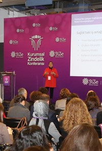 Kurumsal Zindelik Konferansı’na konuşmacı olarak katıldık.