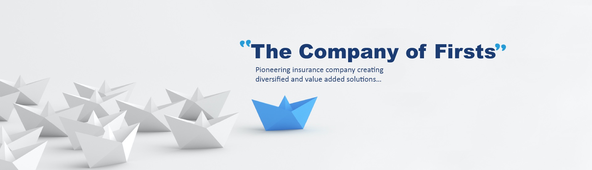 The company of firsts