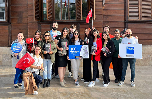 online yüz yogası etkinliği